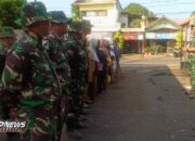 Koramil 1905 Jatiluhur Kodim 0619 Purwakarta Rangkul Warga Lakukan Karya Bhakti