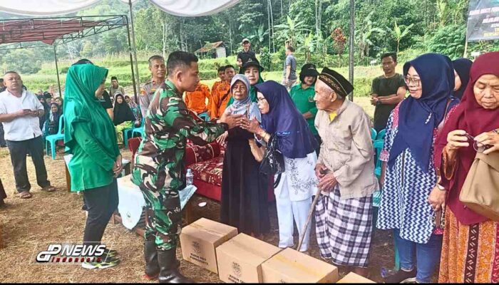 Dandim 0619 Purwakarta Bersama Jajaran Koramil Menggelar Penanaman Pohon di Kiarapedes