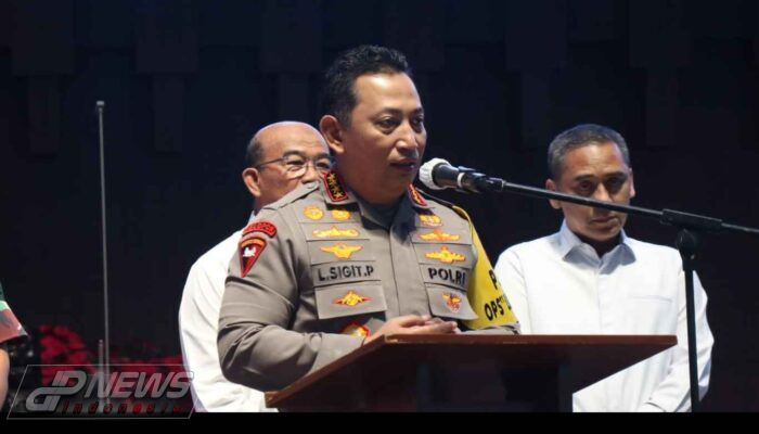 Kapolri Ajak Umat Kristiani Doakan Persatuan Indonesia Tetap Terjaga