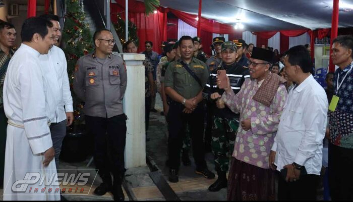 Bersama Forkopimda, Polres Purwakarta Lakukan Monitoring Ke Gereja