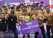 Tim Sepak Bola Binaan Polres Purwakarta Raih Juara 1 Dalam turnamen U15 FJL National Series 2023
