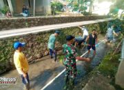 Anak Sungai Cikundul Dibersihkan Satgas CH Sektor 12 Bersama Warga