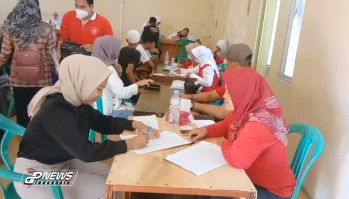 Puskesmas Cijagang Beri Pelayanan Cek Kesehatan Kepada Calon KPPS