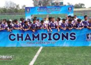 Persipo Berhasil Menjadi Juara Piala Soeratin U-17, Untuk mewakili tingkat Jabar di Tahun 2023.