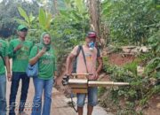 Kegiatan Sosial Fogging Oleh Caleg Dapil 2 Dari Partai PPP Jeni Wijayanti Bersama Relawan Ganjar