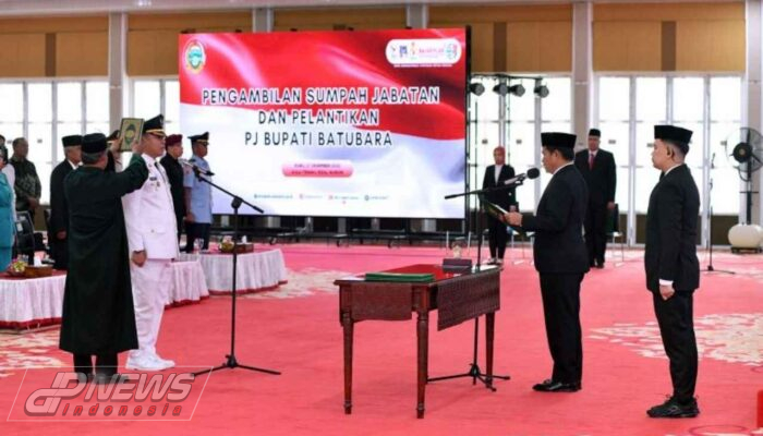 Pelanantikan Pj Bupati Batubara Oleh Pj Gubernur Sumatera Utara