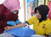 Ratusan Personil Polres Purwakarta Jalani Pemeriksaan Kesehatan Berkala