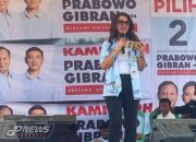 Sekretaris Pribadi Prabowo Adakan Pesta Rakyat Sekaligus Kampanyekan Capres Nomor Urut 2