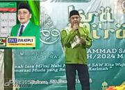 Caleg DPRD Kabupaten Bekasi Dari Partai PPP Hadiri Peringatan Isra Miraj Nabi Muhammad SAW