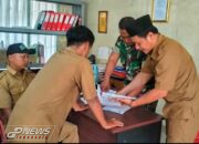 Jalin Silaturahmi, Babinsa Gelar Komsos Bersama Perangkat Desa