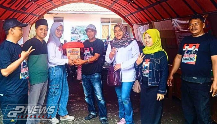 Penyerahan Donasi dari Caleg Partai PPP Se-Kabupaten Purwakarta Untuk Korban Tanah Longsor
