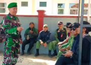 Tingkatkan Sinergitas, Babinsa Laksanakan Silaturahmi Bersama Linmas
