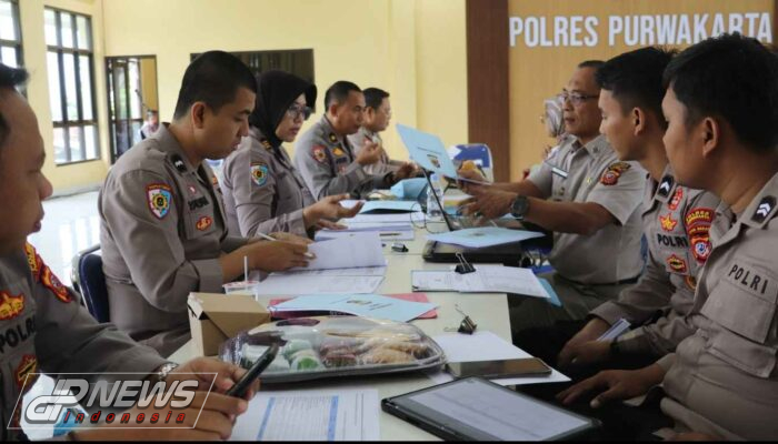 Irwasda Polda Jawa Barat Review Laporan Keuangan Polres Purwakarta