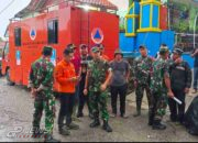 Kodim 0619 Purwakarta Kunjungi Korban Longsor Di Posko Pengungsian