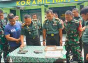 Desa Panyingkiran Serahkan Dua Pucuk Senjata Api Pistol