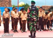 Danramil 1707 Lemahsugih Datangi Sekolah Dasar, Tanamkan Jiwa Patriotisme