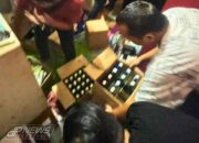 Ratusan Botol Miras Disita Polres Purwakarta Saat Malam Pergantian Tahun