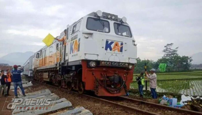 PT KAI Pastikan Jalur Kereta Bandung Bisa Dilalui Paska Kecelakaan