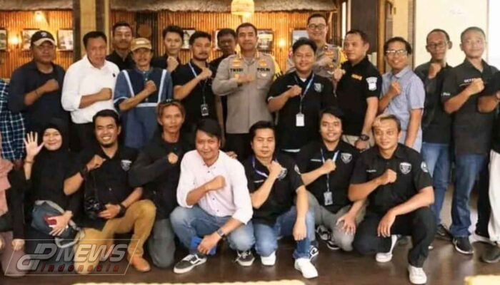 Kapolres Metro Kabupaten Bekasi Pererat Silaturahmi Dengan Media Massa Dan Influencer