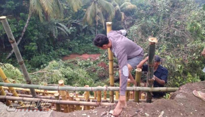 Beberapa Desa di Kecamatan Pasawahan Kabupaten Purwakarta Terdampak Tanah Longsor