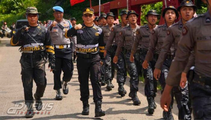 Polres Purwakarta Gelar Pembaretan Untuk Bintara Remaja Angkatan 50