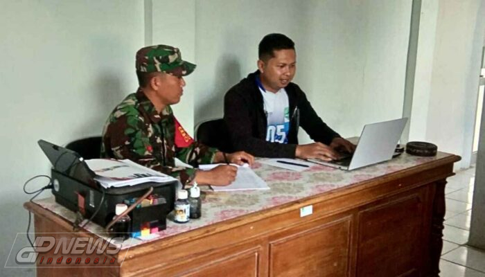 Tingkatkan Sinergitas, Babinsa Komsos Dengan Pemerintahan Desa