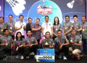 Tim Tuan Rumah Juarai Taufik Hidayat Cup 2024
