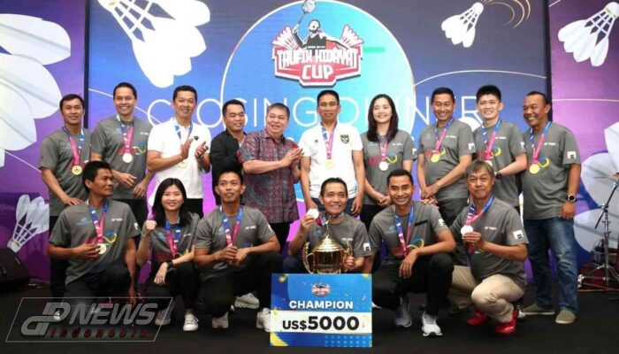 Tim Tuan Rumah Juarai Taufik Hidayat Cup 2024