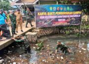 Dandim 0619 Bersama Jajaran Forkopimda Gelar Karya Bakti Pembersihan Di Situ Cikumpay