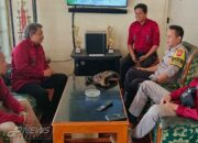 Sinergitas Dengan Pemerintah Desa, Bhabinkamtibmas Sambang Kantor Desa