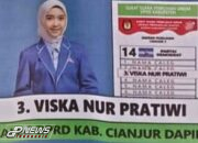 Caleg DPRD Kabupaten Cianjur Dapil 3 Partai Demokrat Viska Nur Pratiwi