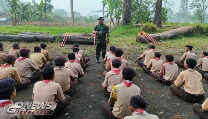 Bentuk Generasi Muda Tangguh, SMK PUI Majalengka Laksanakan Pembinaan Pramuka Saka Wira Kartika