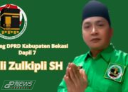 Zuli Zulkipli SH Caleg DPRD Kabupaten Bekasi dapil 7 partai PPP Nomor Urut 2, dengan Moto Menyambut Kemenangan 14 Februari 2024