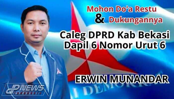 Erwin Munandar, Calon Legislatif DPRD Kabupaten Bekasi Dapil 6: Membangun Bersama, Mengabdi untuk Rakyat