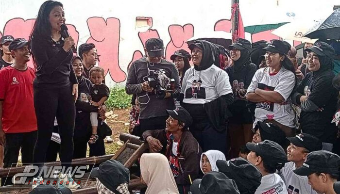 Dr Rieke Diah Pitaloka Lakukan Tatap Muka Dengan Warga Bekasi, Jelang Masa Tenang Pemilu 2024