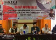 Bawaslu Purwakarta Jelang Masa Tenang Adakan Rapat Koordinasi Untuk Perkuat Pengawasan Di Akhir Kampanye