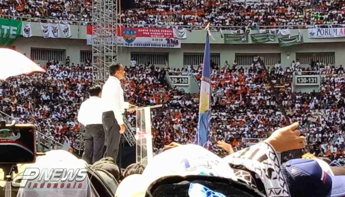 Kampanye Seru Akbar Paslon Nomor Urut 1 Memanas di Jakarta International Stadium JIS