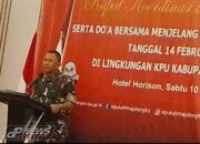 Dandim 0617 Majalengka Hadiri Rapat Koordinasi dan Doa Bersama Untuk Persiapan Pemungutan Suara