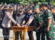 Dandim 0617 Majalengka Hadiri Apel Siaga Pengawas Pemilu Se-Kabupaten Majalengka Tahun 2024