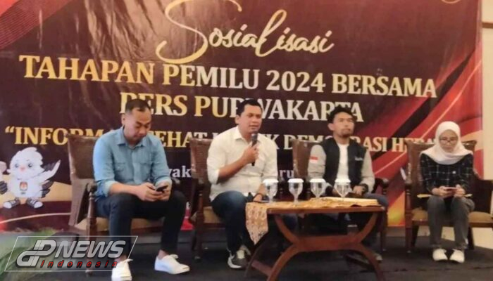 KPU Purwakarta Mengadakan Sosialisasi Bersama Insan Pers Untuk Menghadapi Masa Tenang