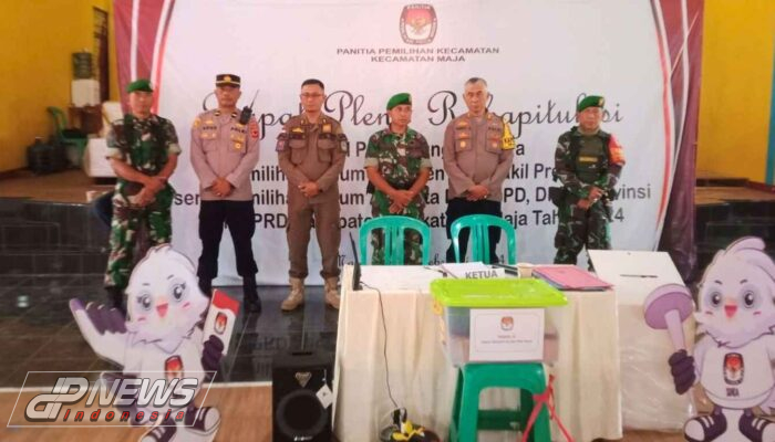 Hasil Rekapitulasi Sementara Kecamatan Maja di Hari ke 3