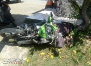 Diduga Alami Rem Blong, Kecelakaan di Ruas Jalan Desa Kertamulya