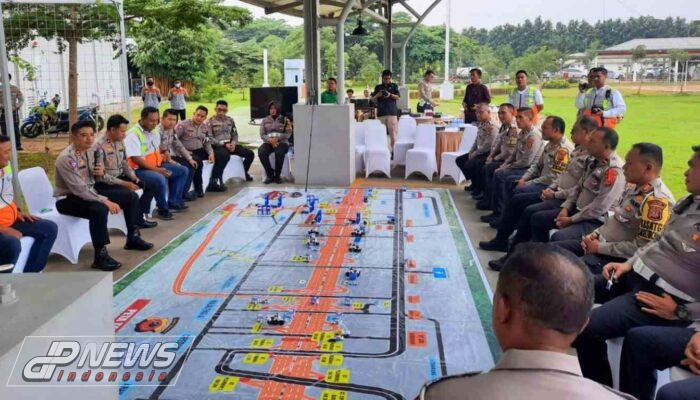 Satlantas Polres Purwakarta Ikuti TFG Jalur Tol Trans Jawa Jelang Lebaran 2024