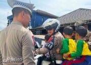 Sat Lantas Polres Cianjur Menggelar Kegiatan Polisi Sahabat Anak