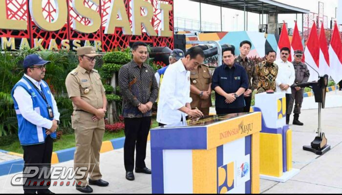 Peresmian Makassar New Port oleh Presiden Joko Widodo