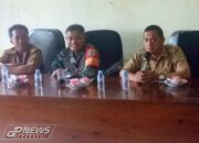 Camat Cibuaya Hadiri Rapat Minggon Kecamatan di Desa Kedungjeruk