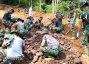 Satgas TMMD Kodim 0617 Majalengka, Kejar Target Pekerjaan Jalan