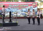 Kapolres Cianjur Pimpin Apel Pemberian Penghargaan Kepada Jajaran Polsek Yang Berprestasi