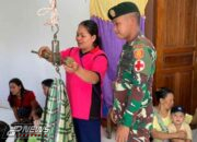 Satgas Pamtas RI-Malaysia Yonarmed 10 Kostrad Bantu Tenaga Kesehatan