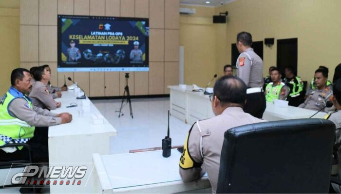 Sebelum Dimulainya Operasi Keselamatan Lodaya 2024, Polres Purwakarta Gelar Lat Pra Ops